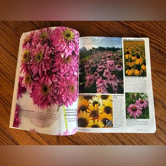 The Whole Seed Catalog 2023 - Pink Floral Cover - Picture 3 of 6